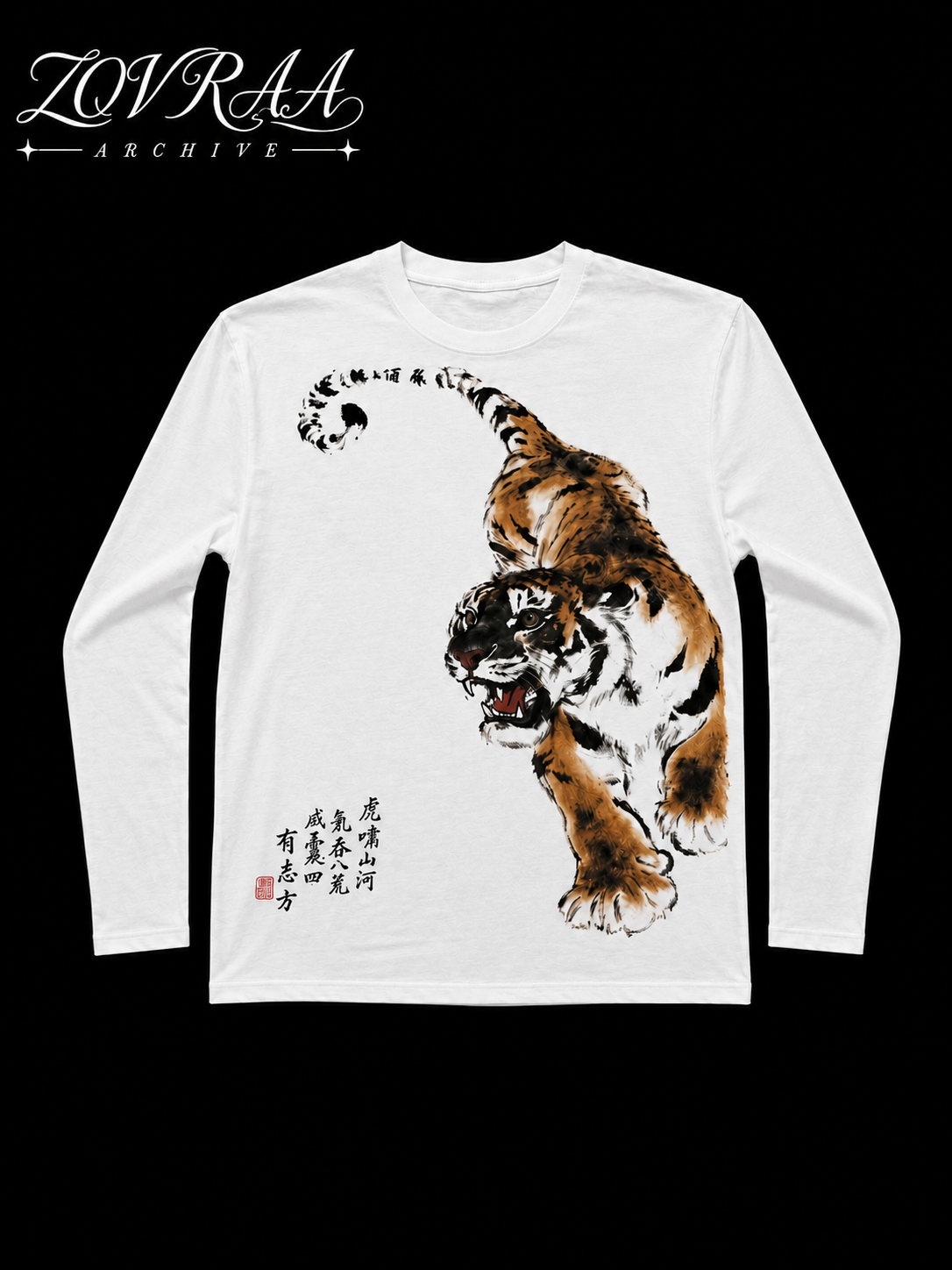 WOMEN’S TIGER LONG SLEEVE