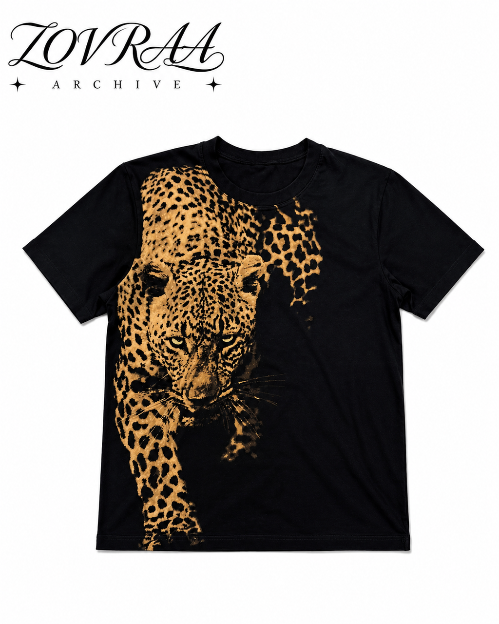 LEOPARD DOUBLE SIDED TEE