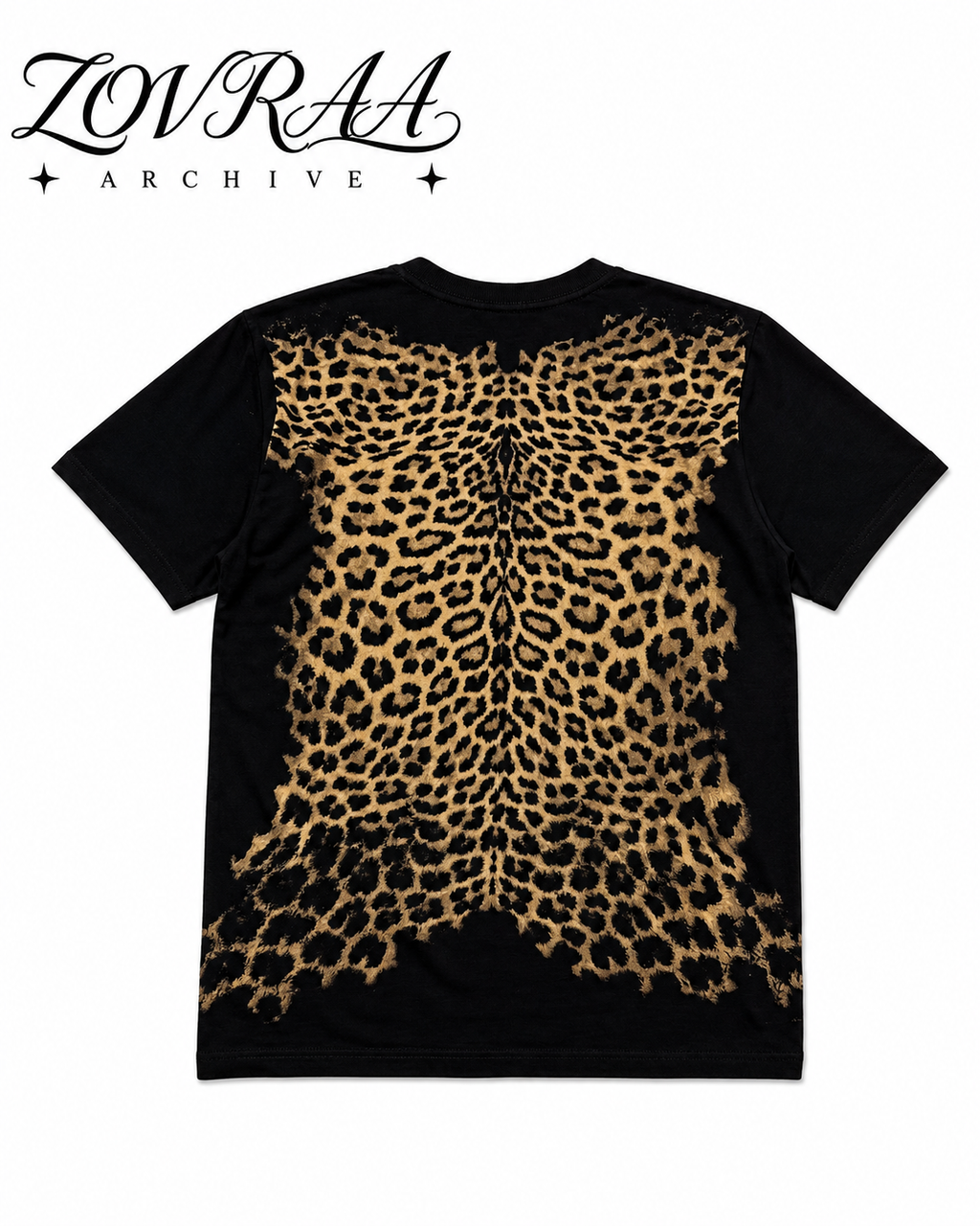 LEOPARD DOUBLE SIDED TEE