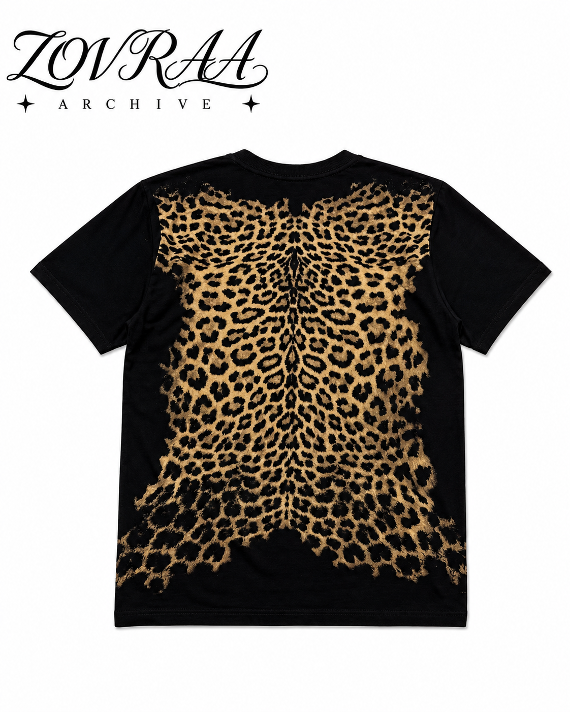 LEOPARD DOUBLE SIDED TEE
