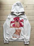 PINK PLUSH HOODIE